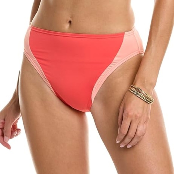 NWT VINCE CAMUTO HIGH LEG BIKINI BOTTOM - SUN BLOCK - size large - Picture 3 of 5